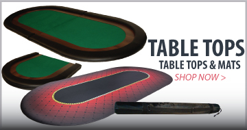 POKER TABLE TOPS Poker Table Tops and Mats